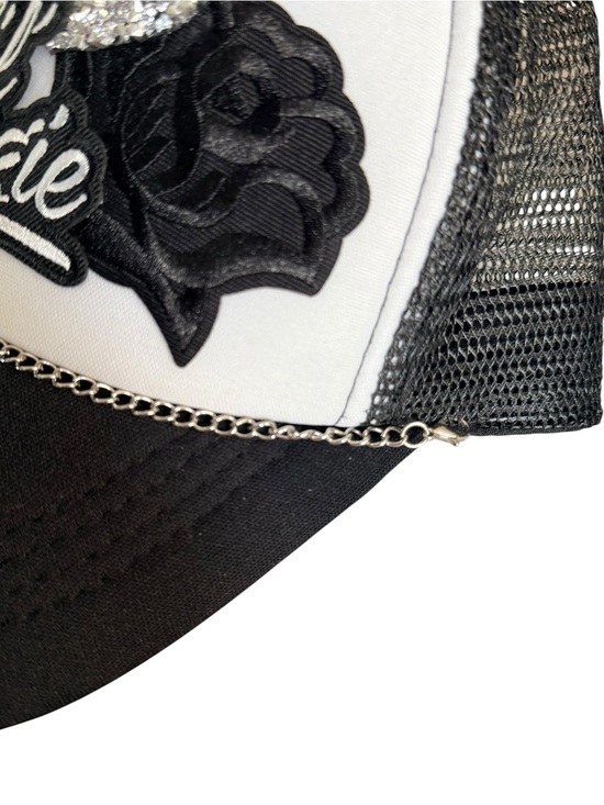 All Bougie Rhinestone Boutique Trucker Hat Glam Cowgirl Snapback main image 4